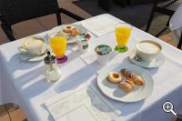 Frühstück im Garni Villa Tyrol